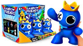 The LARGEST Rainbow Friends MYSTERY BOX! NEW Blue, CYAN, Green Minifigures