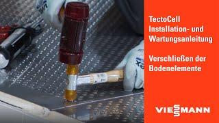 TectoCell Kühlzellen: Bodenelemente verschließen | Viessmann Kühllösungen