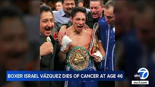 Israel 'El Magnifico' Vázquez, three-time world boxing champion from Mexico, dies at 46