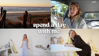 Spend a day with me running my small business in BYRON BAY - small business diaries