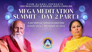 USA Mega Meditation Summit 2 - Day 2 Part 1 | Raleigh, North Carolina 2024