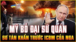 Tại sao ĐẠI SỨ QUÁN MỸ co giò bỏ chạy, sơ tán khẩn VÌ SỢ PUTIN trả thù hay SỢ BỊ ÁM SÁT? | AP