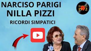 Ricordi simpatici tra Narciso Parigi e Nilla Pizzi