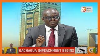 Eric Theuri: President Ruto's silence means he is supporting Gachagua's impeachment motion