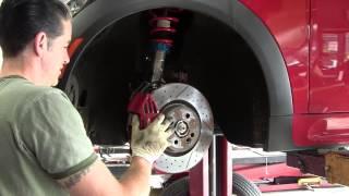 How-To Install Front Brakes-Coil Over Springs-MINI Cooper