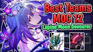 The Best Teams You Can Use To Get 3 Stars On MOC 12 Lupine Moon Devourer! (Star Rail MOC Guide)