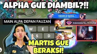 FAUZAN NGAMUK ALPHA DIAMBIL!! LAWAN TOP ALPHA INDONESIA!