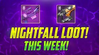 Nightfall Weapons This Week (EASY Nightfall, GOOD Loot) | Destiny 2 Season Of The Lost