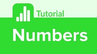 Numbers Tutorial