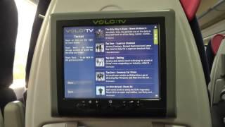 Seatback TV on Trains! FGW VoloTV Infotainment