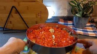 Готовлю УЖИН - САЛАТ с Грибами  SALAD with Goibs #arinamirosina