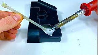 This Hack is Genius! Fix Broken Plastics With Plastic Welding Method