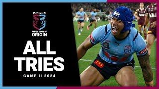 State of Origin 2024 | Every Try from Origin II, 2024 | NRL