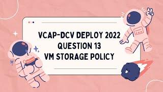 VCAP DCV Deploy Q13