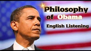 Philosophy of Obama - English Listening #영어듣기