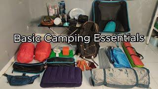 Basic Camping Essentials and Camping Tips | What Equipments that you need to bring for Motocamping