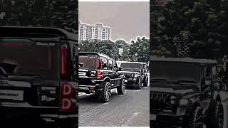 Scorpio vs fortuner vs Thar All black edition Facelift NEW 2023 #shorts