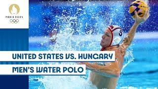  United States vs. Hungary  | Men's Water Polo Bronze Medal Match | #Paris2024 Highlights