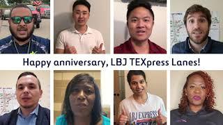 Employees celebrate 5 years of the LBJ TEXpress Lanes - Dallas, Texas | Ferrovial