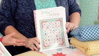 Lori Holt's Vintage Christmas with RBD Cozy Christmas Fabric