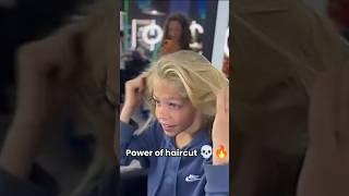 Power of a haircut    #hairstyle#hairtransformation #haircutmen #hairstyle  #shorts