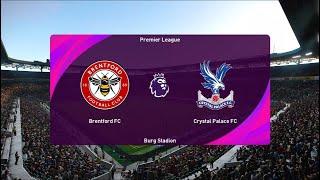 Brentford vs Crystal Palace | Premier League PES 2021 | PC Gameplay | 4K