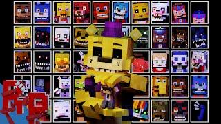 The Ultimate Fright - Five Nights At Freddys UCN -Minecraft (Song by @dheusta )[Escape Code Ep. 1]