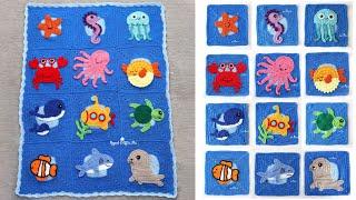 Under the Sea CAL Blanket