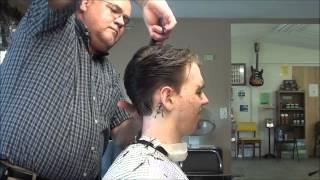 "DUSTIN GETS HAIR CUT" SEE FINISHED CUT FIRST !!