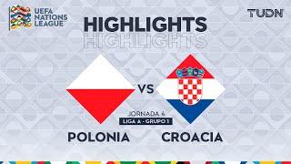 HIGHLIGHTS - Polonia vs Croacia | UEFA Nations League 2024 | TUDN