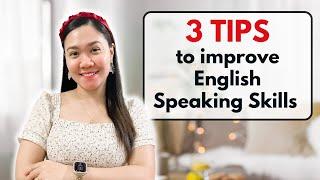 3 Tips to Improve English Speaking Skills | Aubrey Bermudez