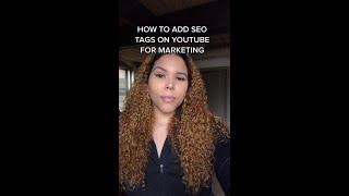 YouTube SEO TUTORIAL: How to add SEO to youtube videos for more views #youtubeseo2022