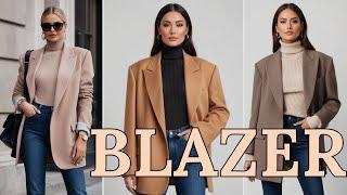 Top 5 Blazer Outfits: Casual Yet Elegant Winter Looks to Keep You Warm & Chic