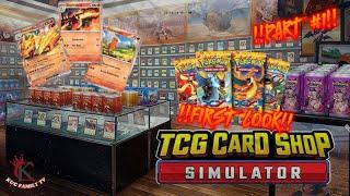 TCG CARD SHOP SIMULATOR “POKEMON NO CASH ALLOWED SHOP” FIRST LOOK GAMEPLAY PART 1