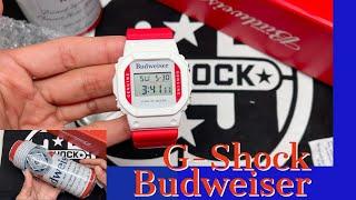 G-Shock Budweiser - unboxing and Review - DW5600BUD - Amazing GShock watch Limited Edition