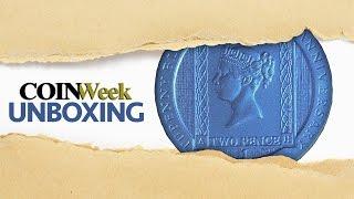 CoinWeek Unboxing: 2016 Ascension Island Two Pence Blue Crown Silver Coin - 4K