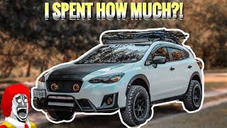 How Much I've Spent On My Subaru Crosstrek! (Full Mod list)