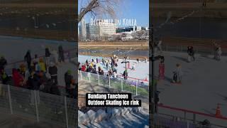 Enjoy family time in Bundang Tancheon Ice Skating Rink #travelkorea