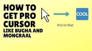 HOW TO GET PRO CUSTOM/PRO CURSOR LIKE MONGRAAL AND BUGHA!!