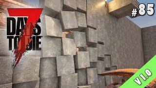 7 Days to Die V1.0  Die Blutmondbase fällt. Perfekter Zusammenbruch.(085) #7dtd