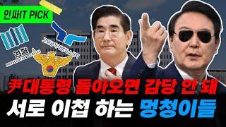 감당도 안되면서 달려들었다 서로 이첩하는 검찰 경찰 공수처!