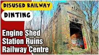 Dinting Railway Centre - Abandoned Railway Yard & Shed