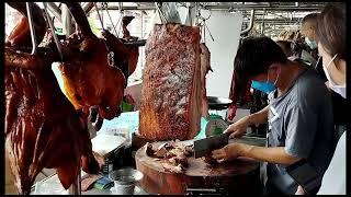 Penang Cecil Street Market Roasted Pork  槟城七条路巴刹烧肉