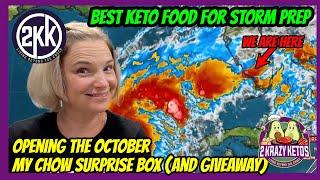 Our Top Keto Food For Storm Prep | Unboxing The October My Chow Surprise Box & Giveaway