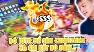 E NHISM CHƠI LỚN, BỎ GẦN 10TR RA MUA POKEMON CARD VỀ ĐỂ SĂN CHARIZARD HUYỀN THOẠI VÀ CÁI KẾT...