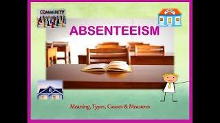 Absenteeism