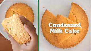 Condensed Milk Easy Cake Recipe | Condensed Milk Cake Without Egg | LPR KITCHEN