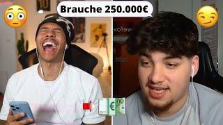 Musti fragt Willy nach 250.000€ für sein neues Event