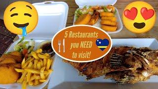 Where to EAT in Curaçao  | Top 5 Restaurants You NEED to Visit! (Re-upload)