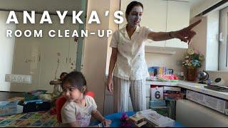 Anayka’s room clean up before Diwali | Part 1 | Mr and Mrs GG